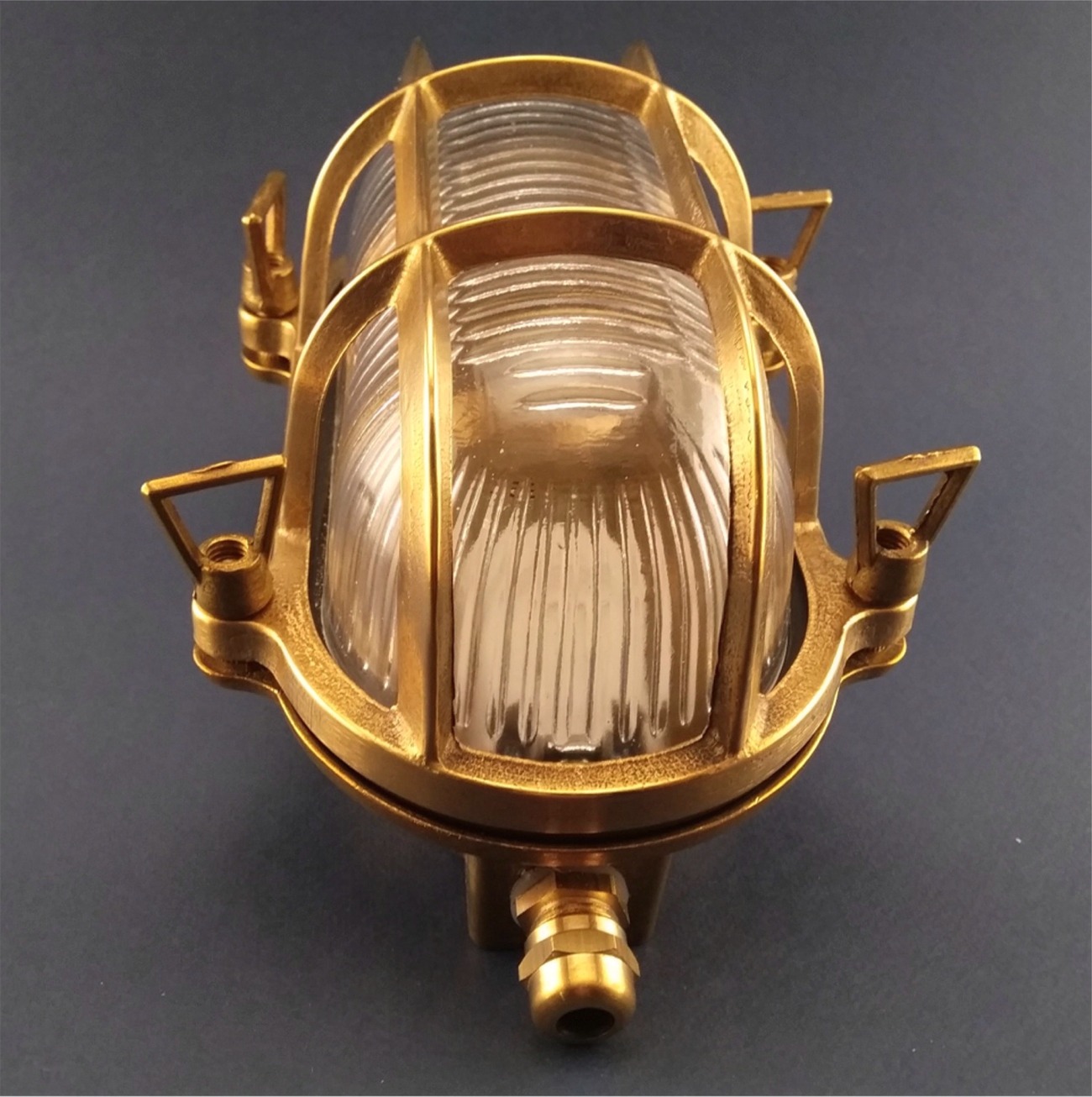 Bulkhead lights. Oval outdoor waterproof light Brass Light Fixtures