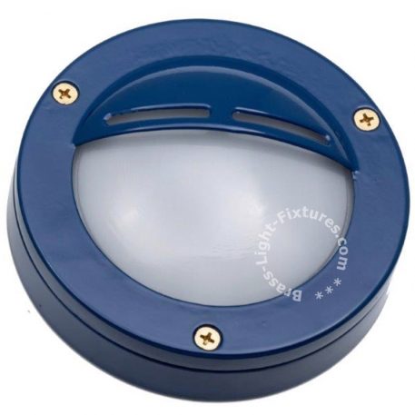 Eyelid round outdoor wall light