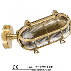 Nautical outdoor bulkhead light