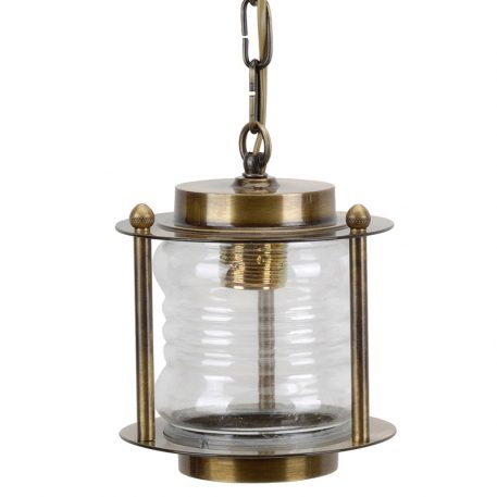 brass antique pendant light