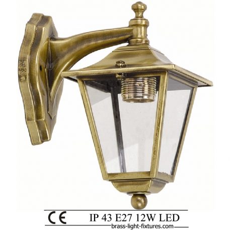 Antique Brass Wall Lights 484K